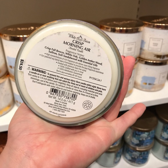 Other Crisp Morning Air Candle Bath And Body Works Poshmark